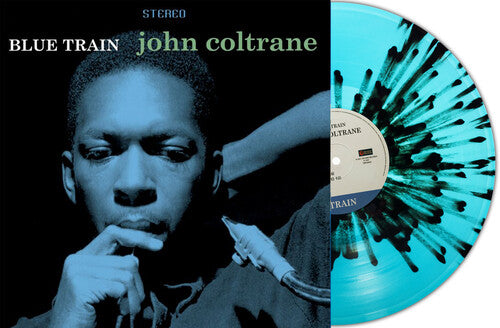 John Coltrane: Blue Train - Turqiouse & Black Splatter Colored Vinyl - VINYL LP