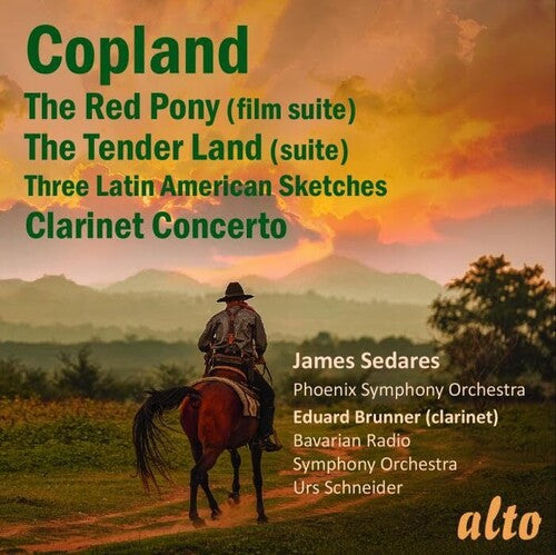 Phoenix Symphony: Copland: Red Pony Tender Land Clarinet Con 3 Latin American Sketches - COMPACT DISCS