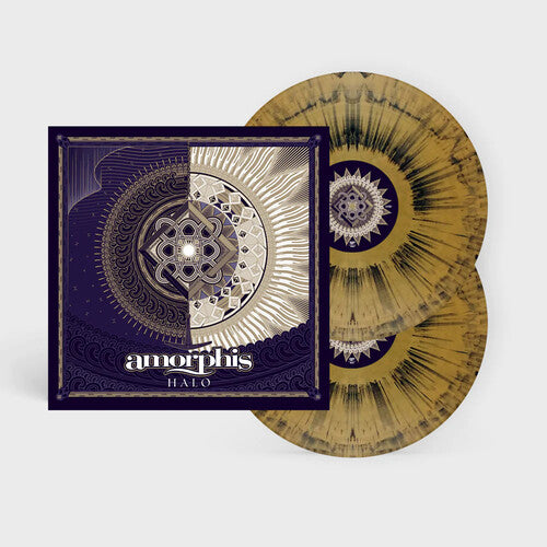 Amorphis: Halo - Gold & Black Dust Splatter Colored Vinyl - VINYL LP