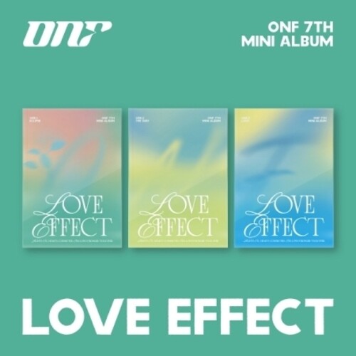 Onf: Love Effect - Random Cover - incl. 96pg Photobook, 12pg Lyric Book, Sticker, 2 Photocards, 4-Cut Photo, Love Medical Certificate, Message Card + Folded Poster - COMPACT DISCS