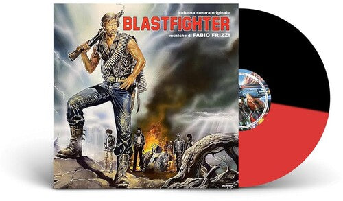 Fabio Frizzi: Blastfighter (Original Soundtrack) - Marbled Pale Blue Colored Vinyl - VINYL LP