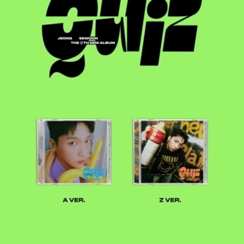 Jeong SE Woon: Quiz - Jewel Case Version - incl. 16pg Photobook, Photocard + Mini-Folded Poster - COMPACT DISCS