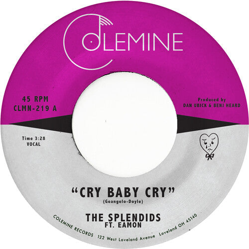 Splendids & Eamon: Cry Baby Cry / Blame My Heart - 7-INCH SINGLE
