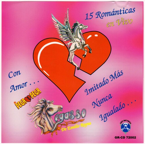 Pegasso De Emilio Reyna: 15 Romanticas En Vivo - COMPACT DISCS