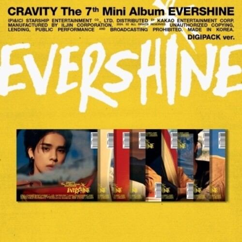 Cravity: Evershine - Random Cover - Digipack Version - incl. 16pg Photobook, Photocard + Mini-Folded Poster - COMPACT DISCS