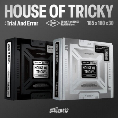 xikers: House Of Tricky : Trial And Error - incl. 120pg Photobook, Postcard, Capsule Envelope, Moving Photo, Film Strip, 2 Photocards + More - COMPACT DISCS