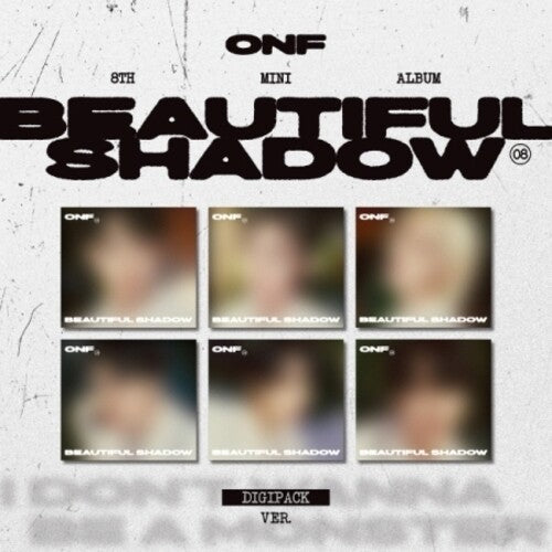 Onf: Beautiful Shadow - Digipack - Random Cover - incl. 16pg Photobook, Mini-Folded Poster + 2 Photocards - COMPACT DISCS