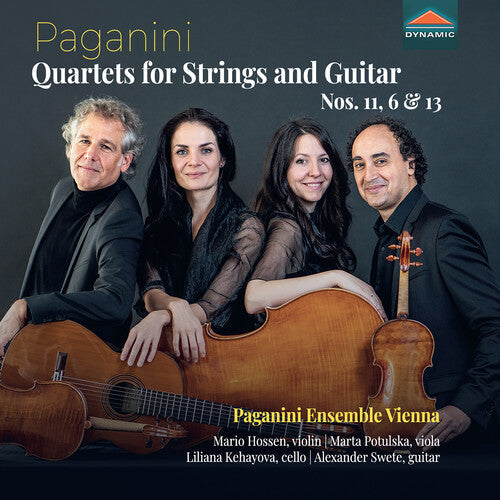 Paganini Ensemble Vienna: Quartets for Strings & Guitar Nos. 11, 6 & 13 - COMPACT DISCS