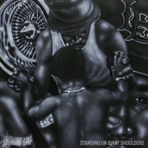Seafood Sam: Standing on Giant Shoulders - Cream & Orange Splatter - VINYL LP