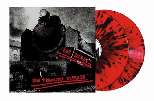 Los Suaves: San Francisco Express - Red & Black Splatter Vinyl - VINYL LP