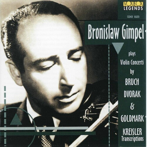 Gimpel / Bruch / Cremer / Southwest German Radio: Plays Bruch Kreisler Dvorak - COMPACT DISCS
