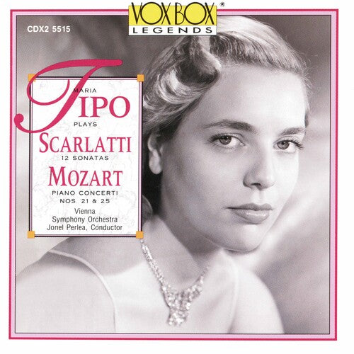 Maria Tipo: Plays Scarlatti & Mozart - COMPACT DISCS