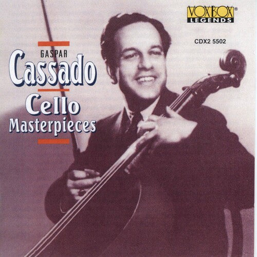 Guiomar Cassado: Plays Cello Masterpices - COMPACT DISCS