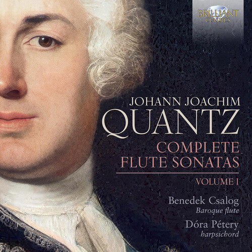 Dora Petery: Quantz: Complete Flute Sonatas, Vol. 1 - COMPACT DISCS