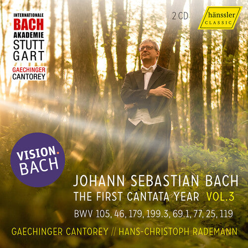 Miriam Feuersinger: Vision Bach, Vol. 3 - COMPACT DISCS