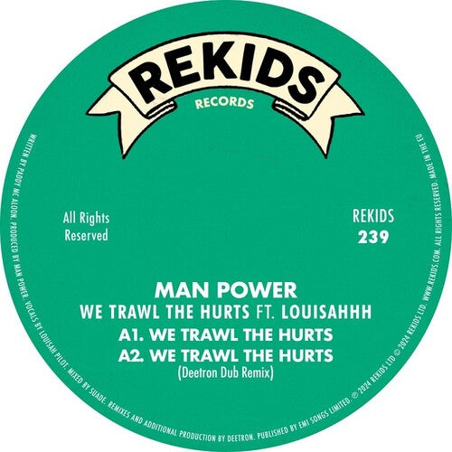 Man Power: We Trawl the Hurts (Deetron Remixes) - 12-INCH SINGLE