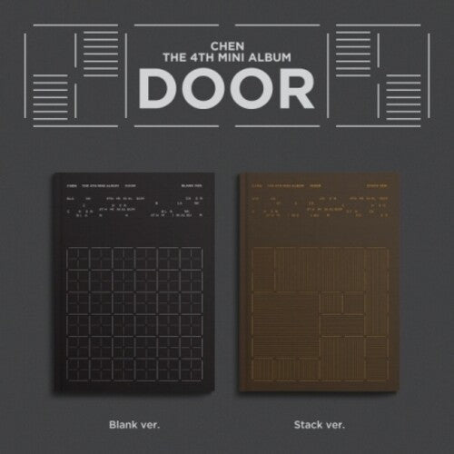 Chen: Door - Random Cover - incl. 100pg Photobook, Envelope, Postcard, photocard, Bookmark + Folded Poster - COMPACT DISCS