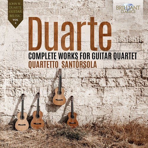 Vincenzo Zecca: Duarte: Complete Works for Guitar Quartet - COMPACT DISCS