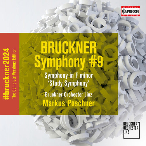 Bruckner Orchester Linz: Bruckner: Symphony No. 9; Symphony in F minor "Study" - COMPACT DISCS