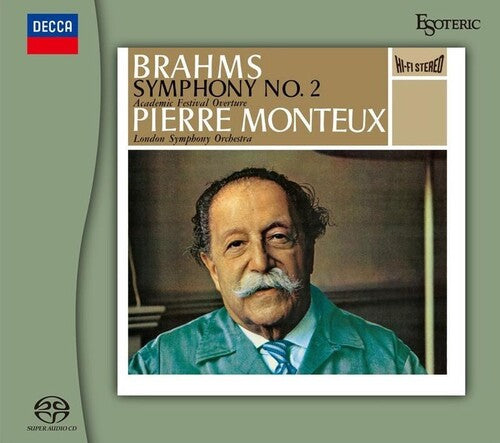 Pierre Monteux: Brahms: Symphony No. 2 - SUPER-AUDIO CD