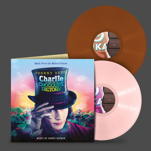 Danny Elfman: Charlie & The Chocolate Factory (Original Soundtrack) - Marshmallow Pink & Chocolate Brown Vinyl - VINYL LP