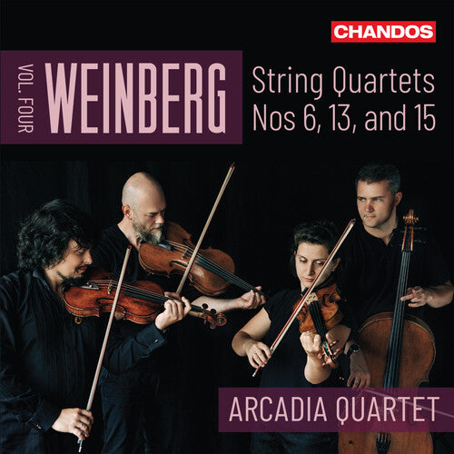 Arcadia Quartet: String Quartets Vol. 4 - COMPACT DISCS