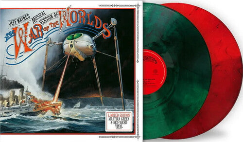 Jeff Wayne: War of the Worlds - Martian Green & Red Weed Colored Vinyl - VINYL LP