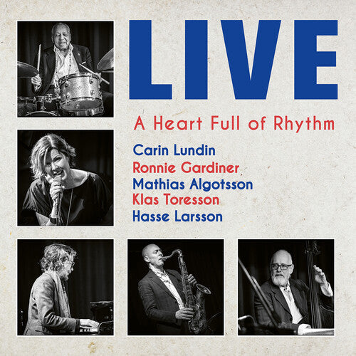 Carin Lundin: A Heart Full of Rythm - Live - COMPACT DISCS