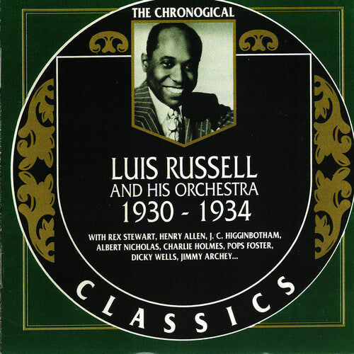 Luis Russell: Chronological Luis Russell and His Orchestra 1930-1934 - COMPACT DISCS