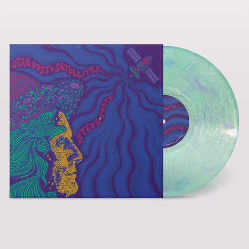 Steve Poltz: Stardust and Satellites - Coke-Bottle Cosmic Swirl - VINYL LP