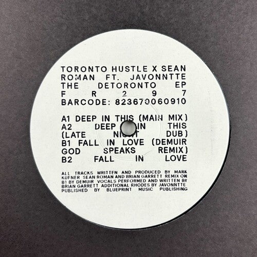 Toronto Hustle: The Detoronto - 12-INCH SINGLE