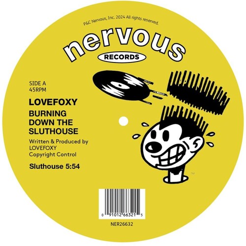 Lovefoxy: Burning Down The Sluthouse - 12-INCH SINGLE