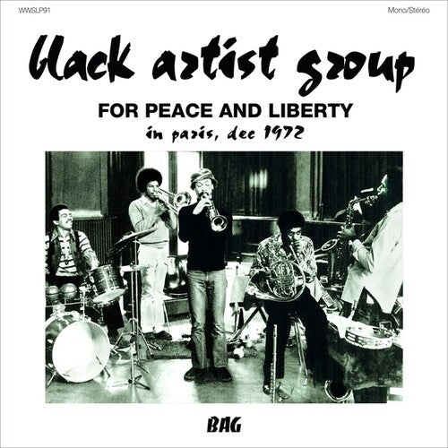 Black Artist Group: For Peace And Liberty: In Paris, Dec 1972 - VINYL LP