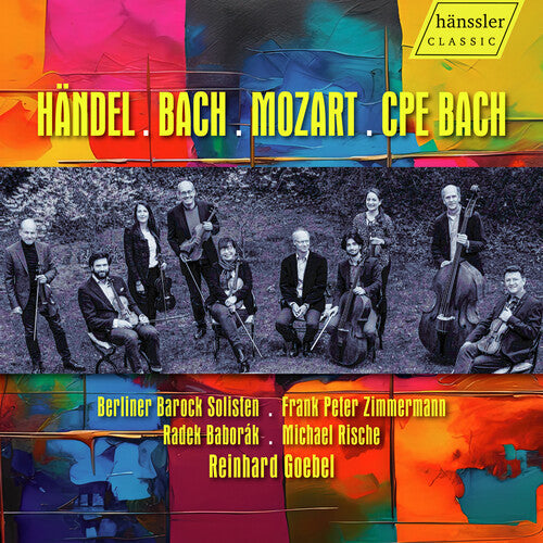 Serge Zimmermann: Handel, Bach, Mozart & C.P.E. Bach - COMPACT DISCS
