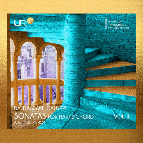 Alvise De Piero: Galuppi: Sonatas for Harpsichord, Vol. 2 - COMPACT DISCS