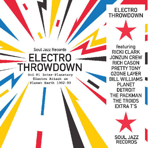 Soul Jazz Records Presents: Electro Throwdown Sci-fi Inter-planetary Electro Attack on Planet Earth 1982-89 - COMPACT DISCS