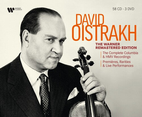 David Oistrakh: Warner Remastered Edition: Complete Columbia & Hmv Recordings - COMPACT DISCS