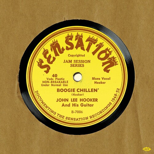 John Lee Hooker: Sensation: Documenting The Sensation Recordings 1948-1952 - VINYL LP