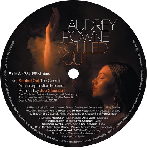 Audrey Powne: Souled Out / Feed The Fire Remixes - VINYL LP