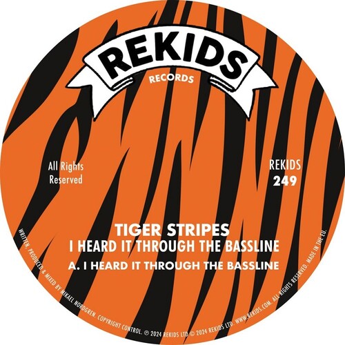 Tiger Stripes: I Hear It Through The Bassline - 12-INCH SINGLE