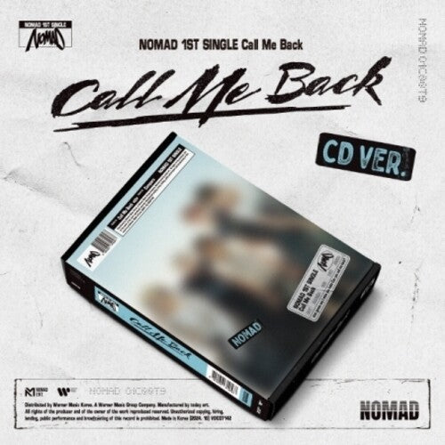 Nomad: Call Me Back - incl. 16pg Photobook, Lyrics Poster, Sticker, Folded Poster, Photo Film, Envelope, Photocard + Unit Photocard - COMPACT DISCS