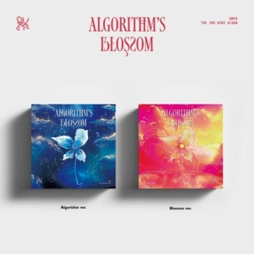 Qwer: Algorithm's Blossom - incl. 64pg Photobook, 5pc Photocard Set, Folded Poster, ID Photo, Sticker, 4pc Photocard Set, Lenticular Message Card + Cartoon Poster - COMPACT DISCS