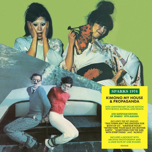 Sparks: Kimono My House / Propaganda - 50th Anniversary Deluxe Packaging - COMPACT DISCS