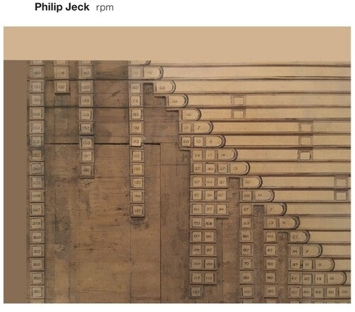 Philip Jeck: rpm - COMPACT DISCS