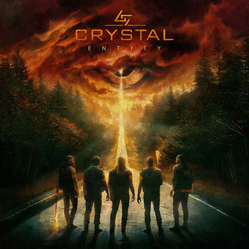 Seventh Crystal: Entity - Orange Marble Colored Vinyl - VINYL LP
