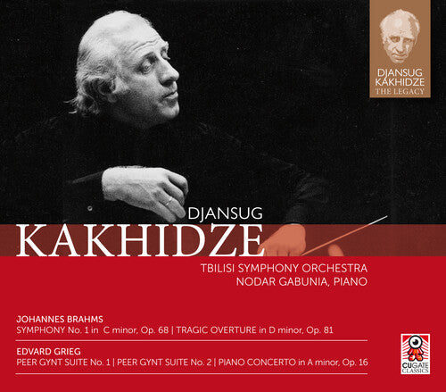 Brahms / Grieg / Kakhidze, Djansug / Tbilisi Sym: Brahms: Sym 1 in C Minor Op 68 / Grieg: Peer Gynt - COMPACT DISCS