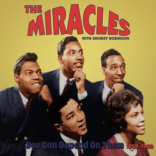 The Miracles: You Can Depend On Them 1959-1962 - 140gm Red & Black Marble Vinyl - VINYL LP
