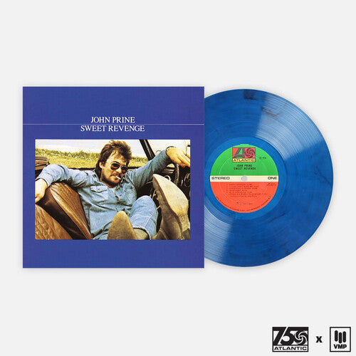 John Prine: Sweet Revenge - 180-Gram Black & Blue Colored Vinyl - VINYL LP