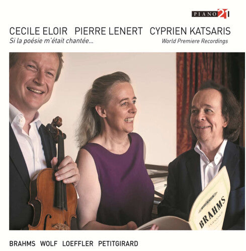 Brahms / Eloir, Cecile: Brahms: Works for Alto Viola & Piano - COMPACT DISCS