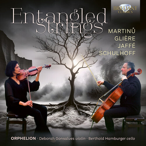 Deborah Gonsalves: Martinu, Gliere, Jaffe & Schulhoff: Entangled Strings - COMPACT DISCS